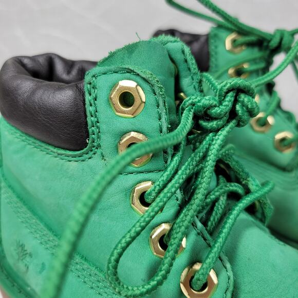Timberland Limited Edition Boot Toddler 7 Celtics Kelly Green Classic Waterbuck - Picture 7 of 16